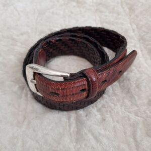 BRIGHTON ‎ Women’s Leather Belt  Size 38